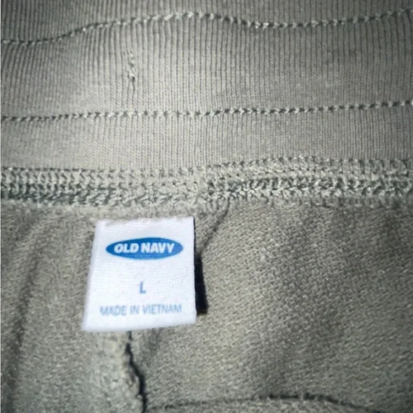 Old Navy Olive Green Draw String Utility Jogger Size Large - Picture 4 of 11